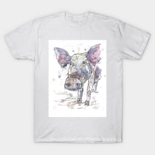 Curious piggy T-Shirt